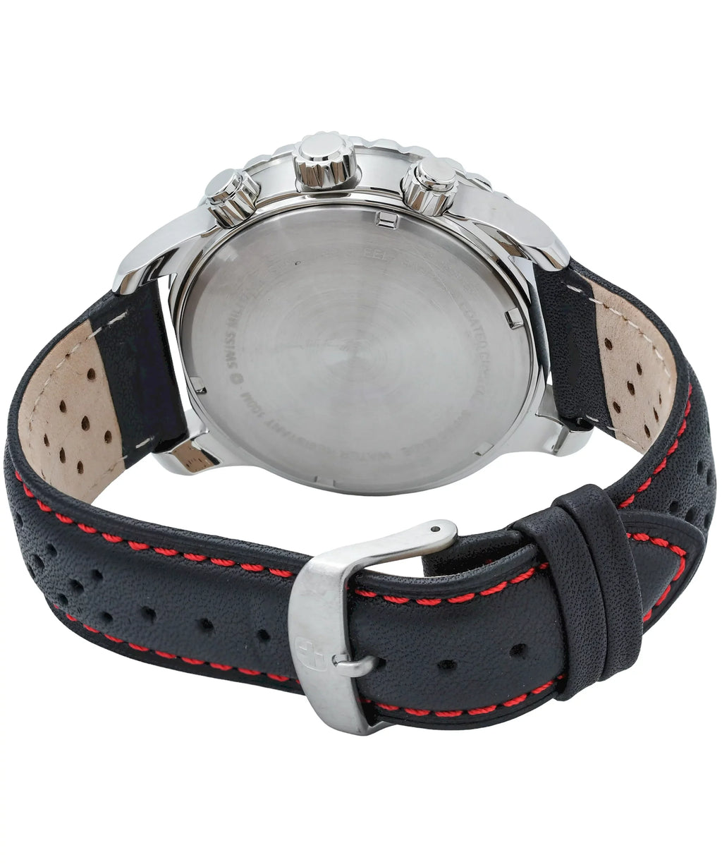 NEW VICTORINOX Sizewiss Military Men's 01.0853.305 Roadster Chronograph Watch $400