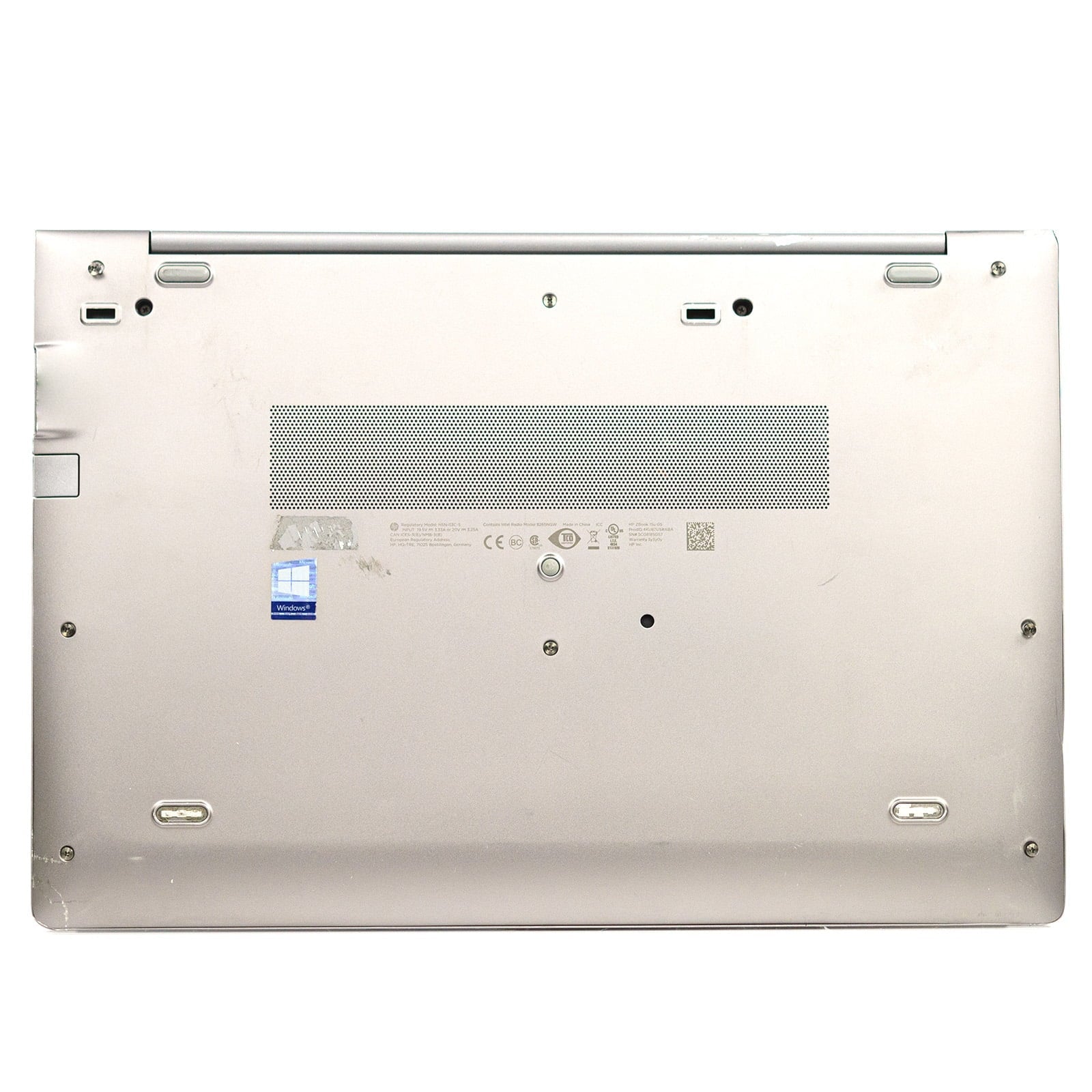Used HP ZBook 15u G5 15.6" Touch Sizecreen Laptop Core i7 8GB 1TB SizeSizeD M.2 Dedicated Graphics Win 10 Pro 1 Yr Wty B v.WCB