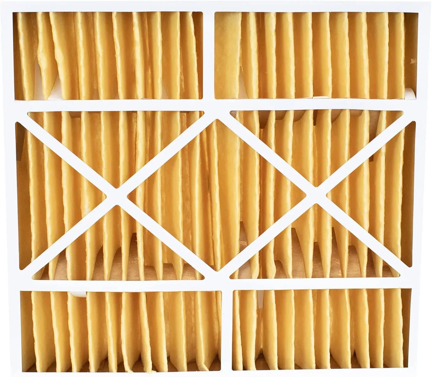 Filterbuy 16x20x5 MERV 11 Pleated HVAC AC Furnace Air Filters for Honeywell FC100A1003 (1-Pack)