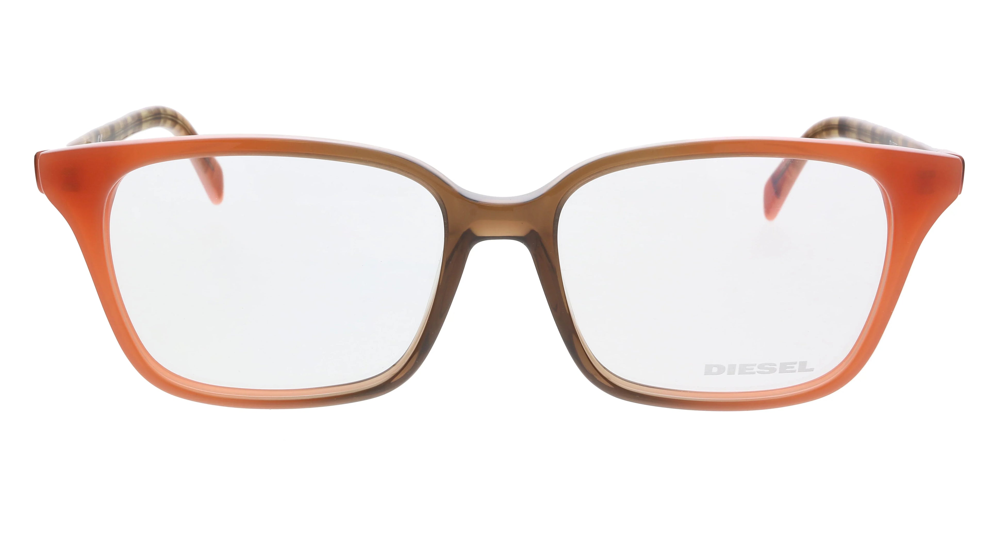 Diesel DL5055 074 Red Modified Rectangle Optical Frames for womens