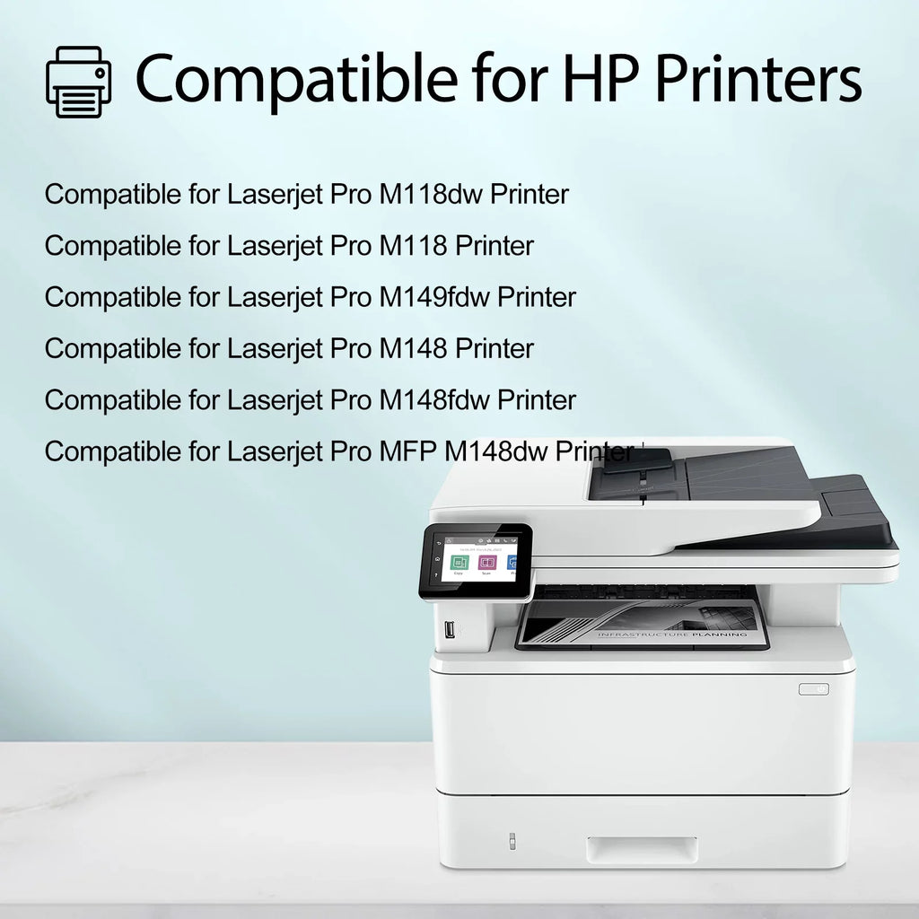GREENCYCLE 3 Pack Compatible for HP 94A CF294A Black Toner Cartridge Replacement with Laserjet Pro M118dw MFP M148fdw M148dw M149 M149fdw Printer