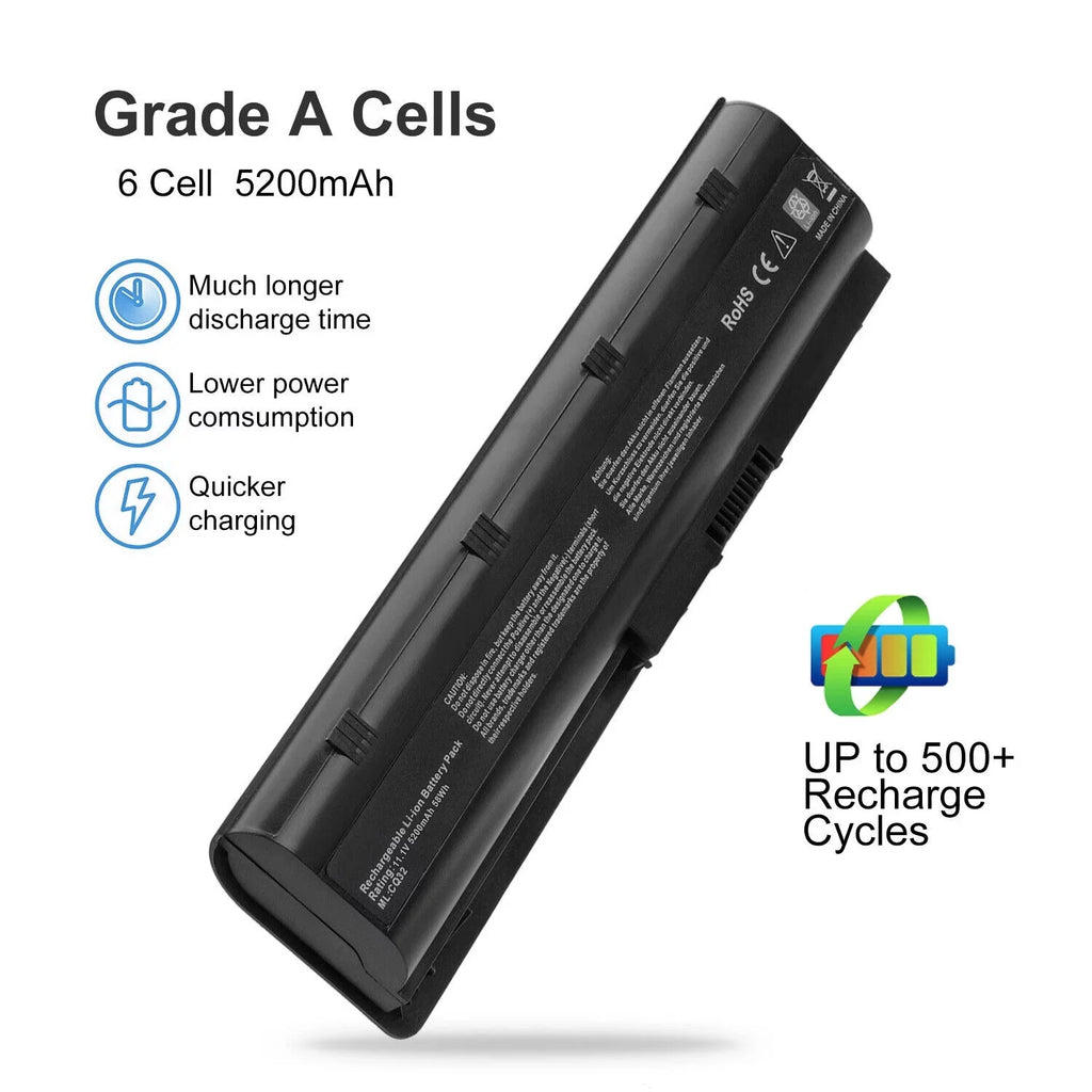 Laptop Battery for HP Pavilion G4, G6, Compaq Presario CQ42 CQ56 CQ57 4400mAh