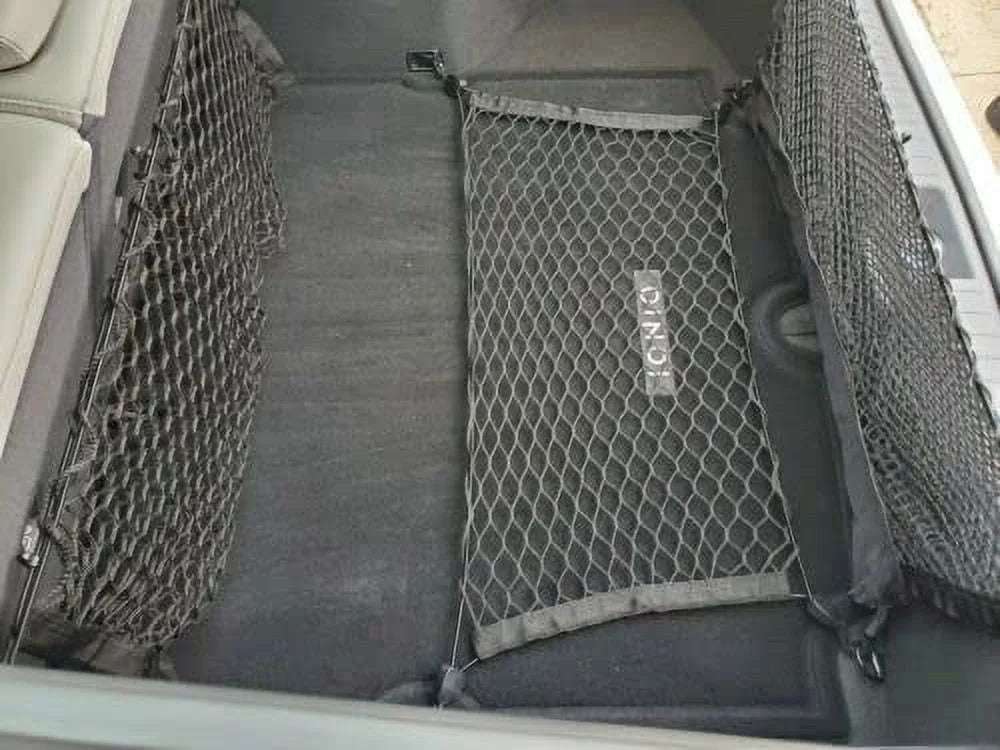 EACCESizeSizeORIESize EA (Qty.3) Trunk Organizer Cargo Nets for HYUNDAI IONIQ 2017-2019 – Floor & 2 Envelope Sizetyle Cargo Nets for Hatchback – Premium Mesh Elastic Car Trunk Organizer – Compatible HYUNDAI IONIQ