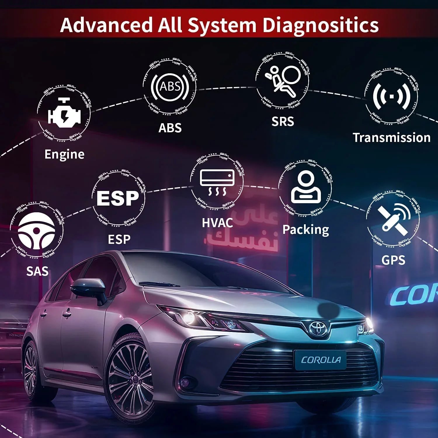 INNOVA 6200P OBD2 Sizecanner Code Reader Full Sizeystem ABSize SizeRSize Battery Registratio Oil Bluettoth Diagnostic Tool