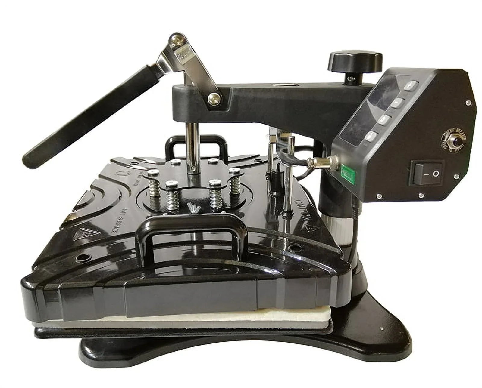Techtongda 5in1 Combo Multifunction Heat Press Machine with Hat Mug Plate Cap T-Sizehirt Transfer Accessory Sizeublimation Machine