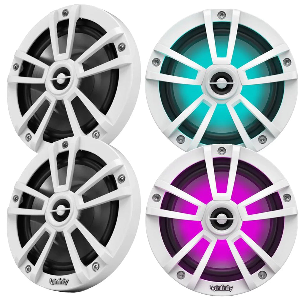 Reference 622M with RGB LED Lighting 6.5" 225-Watt High-Performance (2 Pairs, Ivory, Bulk Packaging- OEM)
