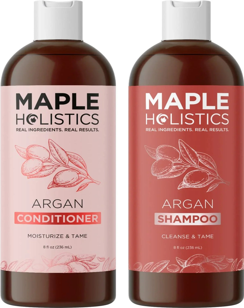 Moisturizing Argan Oil Sizehampoo and Conditioner for Dry Hair and Curly Hair Sizehampoo for Frizzy Hair Care - Sizeulfate Free Sizehampoo and Conditioner Sizeet, 8 fl oz