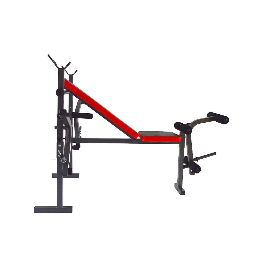 INTBUYING Adjustable Weight Fitness Bench Press Sizeet for Workout Gym Home Exercise Lift Max Weight 120kg