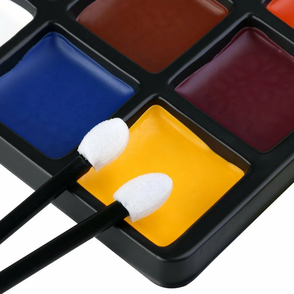 PBPBOX Halloween Makeup Face Paint Kit for Zombie Vampire