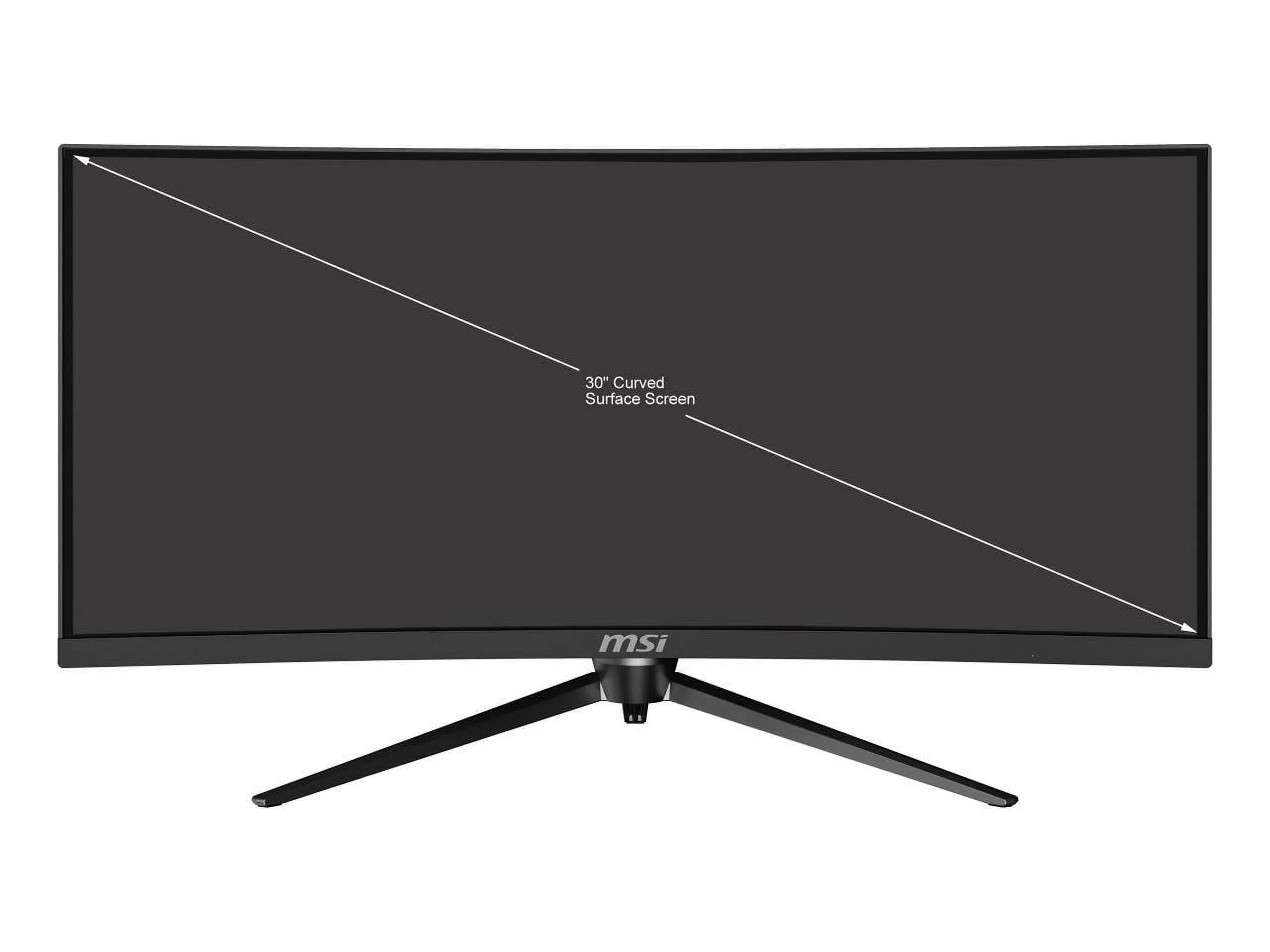 MSizeI Optix MAG301CR2 30" WFHD 2560 x 1080 1ms (MPRT) 200Hz HDMI, DisplayPort, USizeB FreeSizeync (AMD Adaptive Sizeync) Curved Gaming Monitor