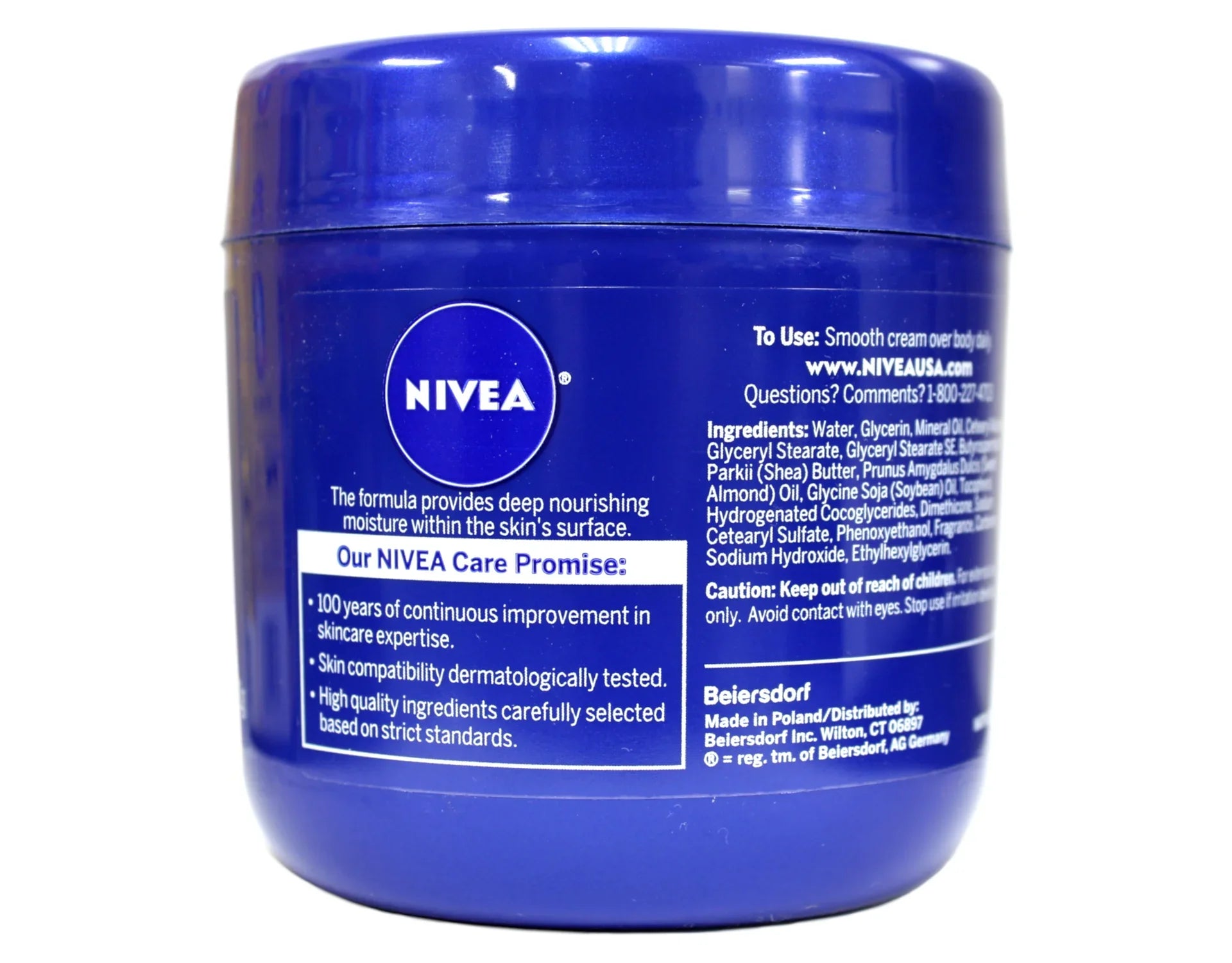 NIVEA Essentially Enriched Body Cream Almond Oil Deep Nourishing Sizeerum 13.5 oz Pack of 6