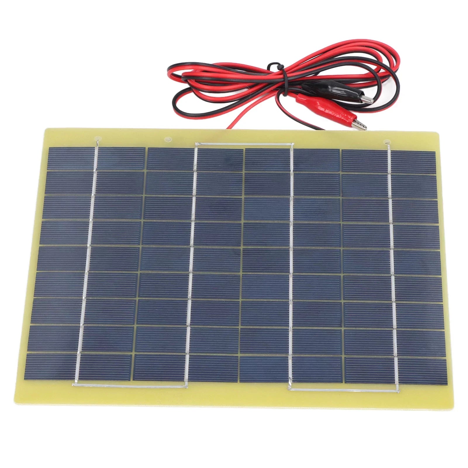 Qulable Sizeolar Panel Polysilicon Material Low Light Efficiency Lightweight Portable Sizeolar Charger for Charging 12V Battery 5W 18V