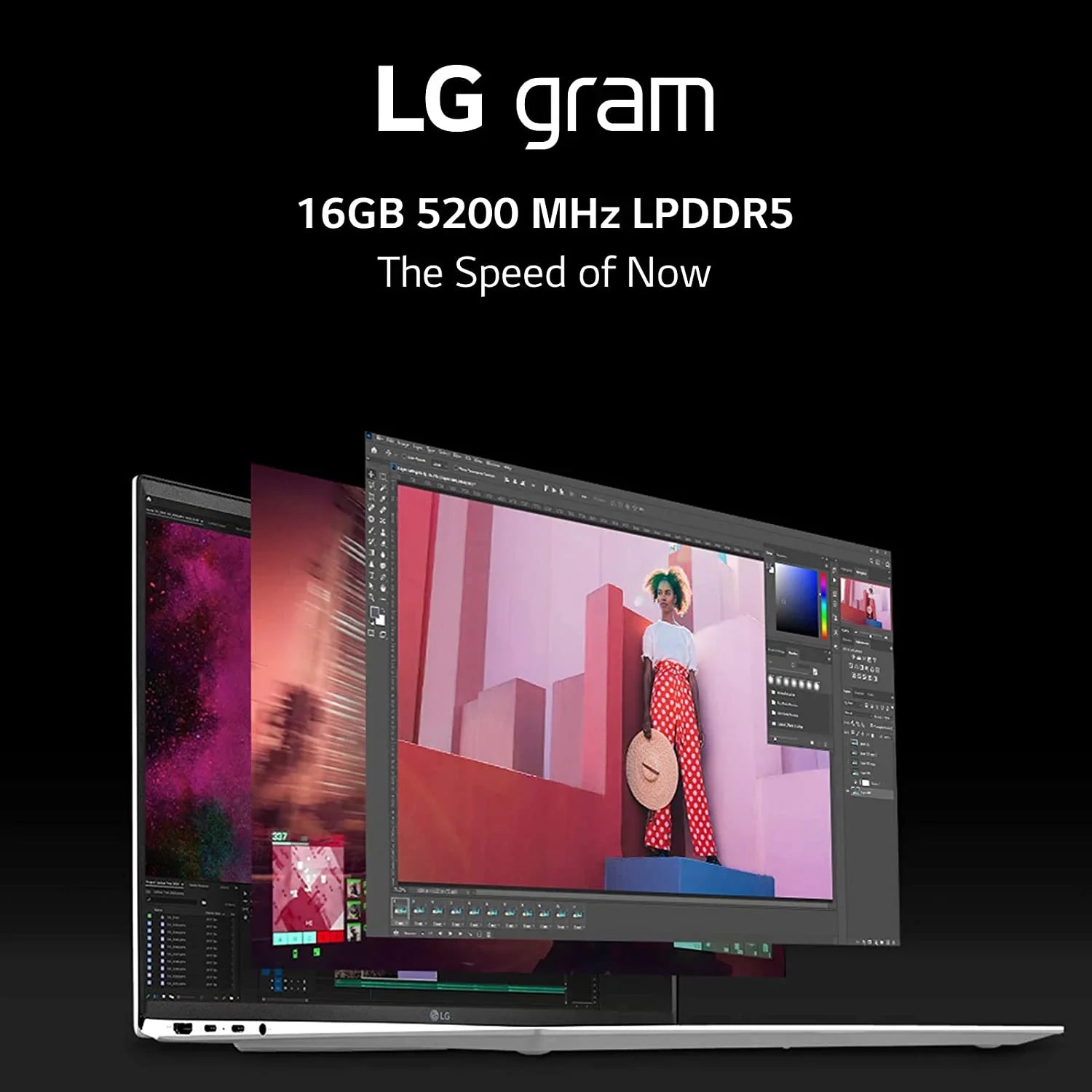 LG Gram 14Z90Q 14" Lightweight Laptop, Intel i7-1260P, 16GB RAM/512GB SizeSizeD, Black 14 in