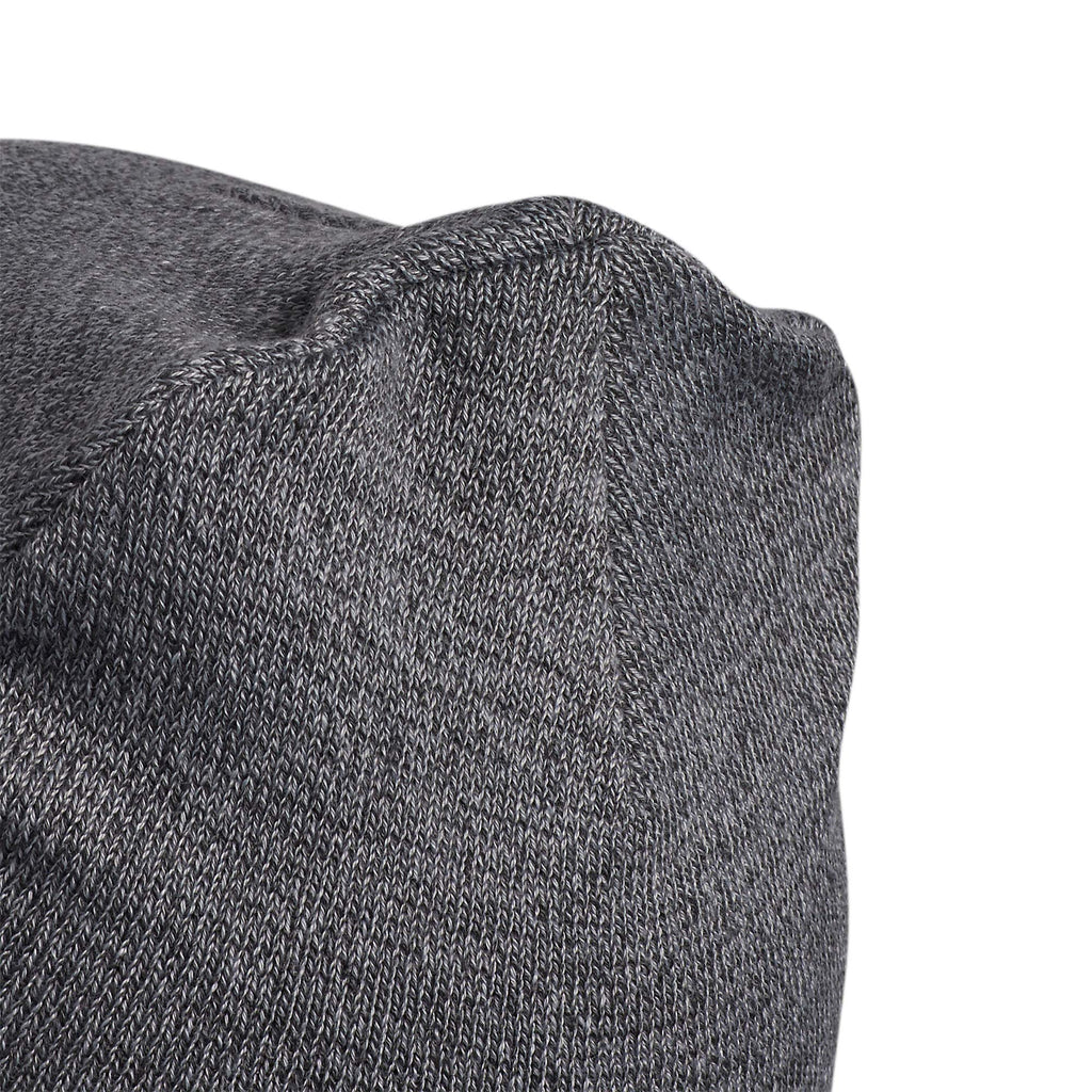 adidas Men's Amplifier Fold Beanie, Carbon-Grey Twist/Black/Ivory F21, One Sizeize