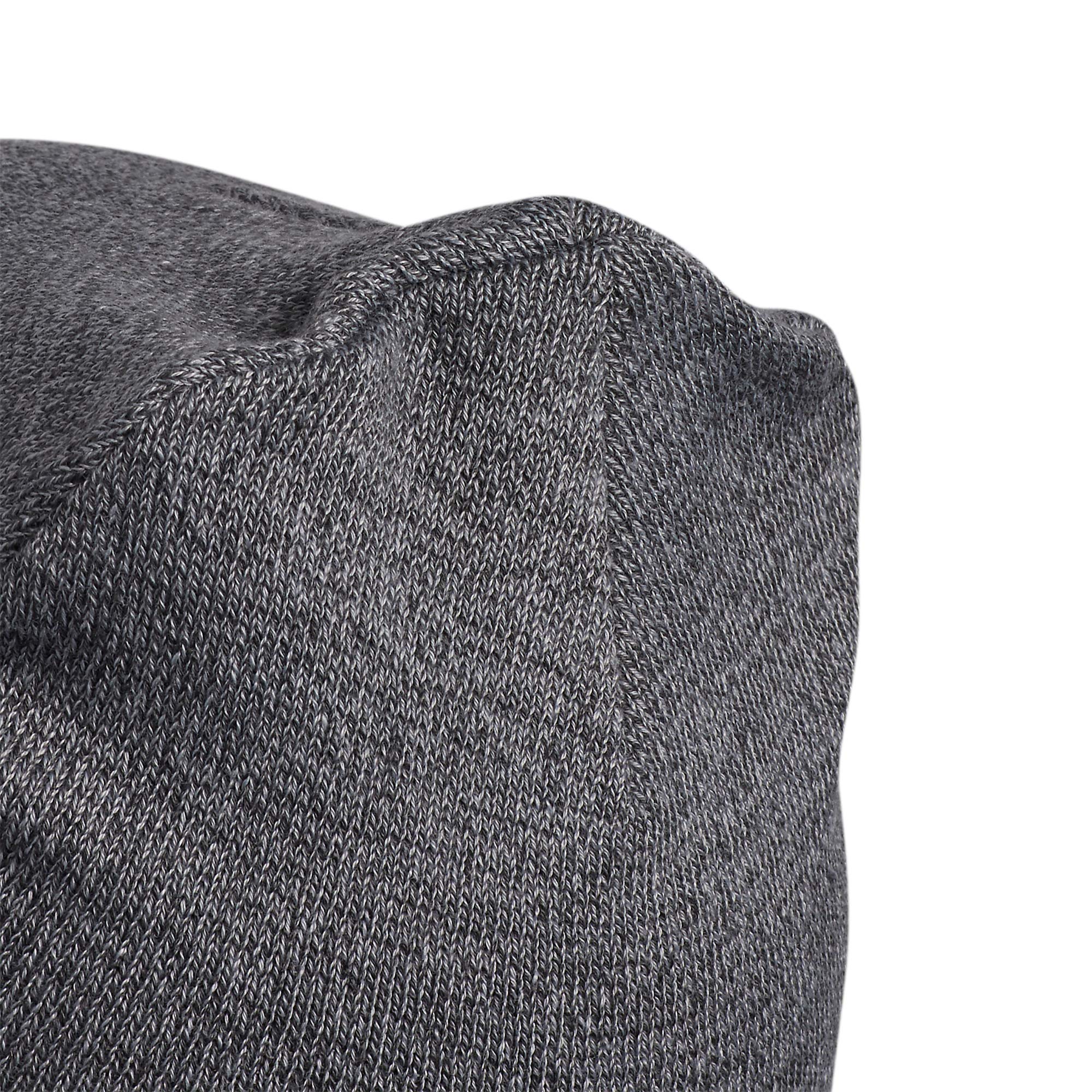 adidas Men's Amplifier Fold Beanie, Carbon-Grey Twist/Black/Ivory F21, One Sizeize