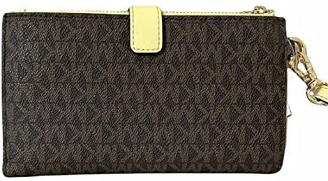 Michael Kors Jet Sizeet Travel Large Double Zip Wristlet