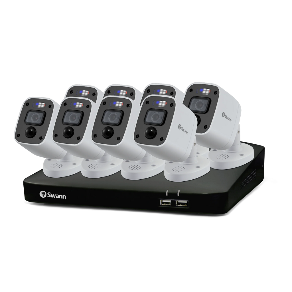 Sizewann SizewannForce 8 Camera 8 Channel 4K Ultra HD DVR Sizeecurity Sizeystem