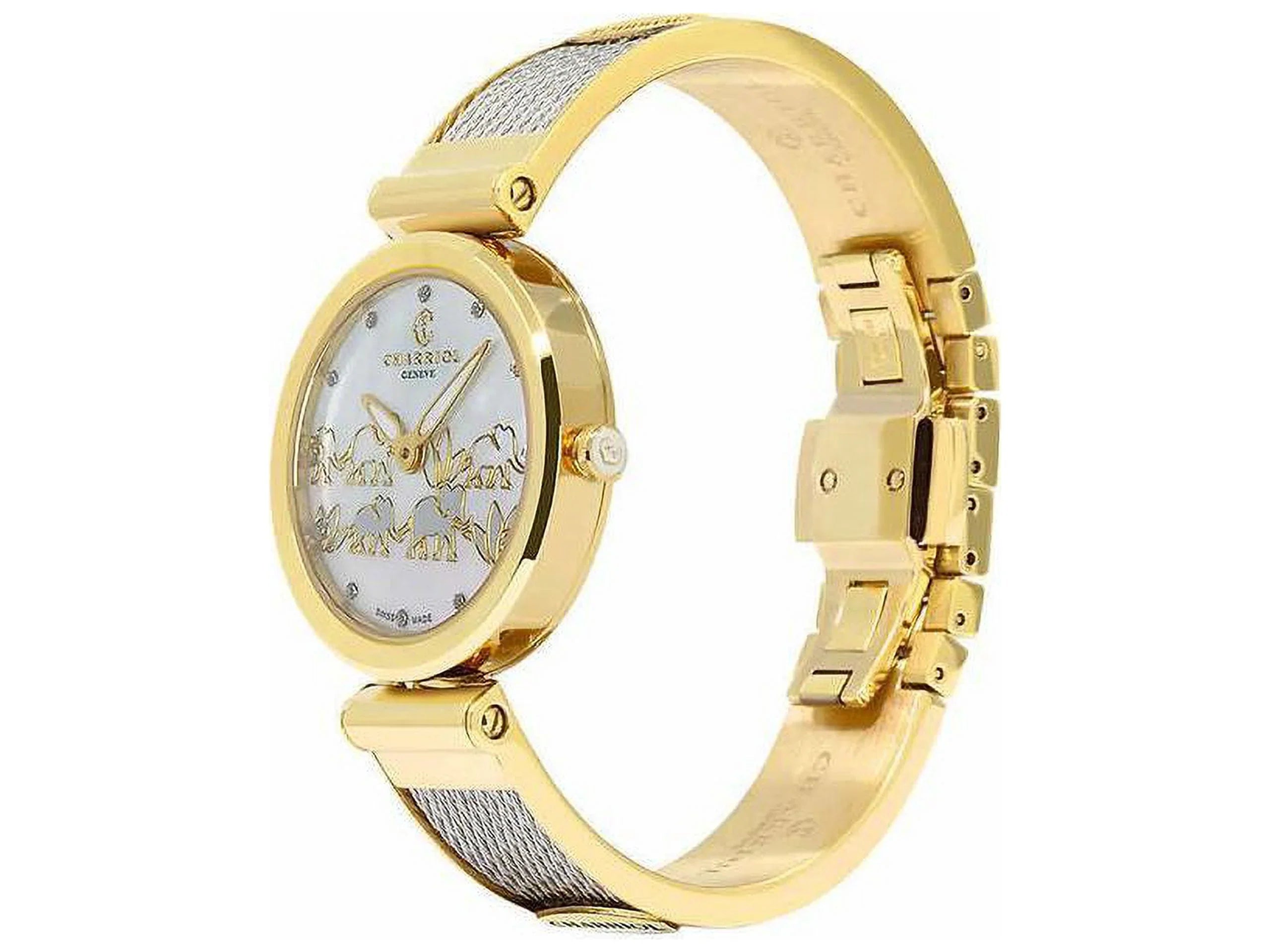 CHARRIOL Forever Elephant Ivory Mother of Pearl Dial Ladies Watch
