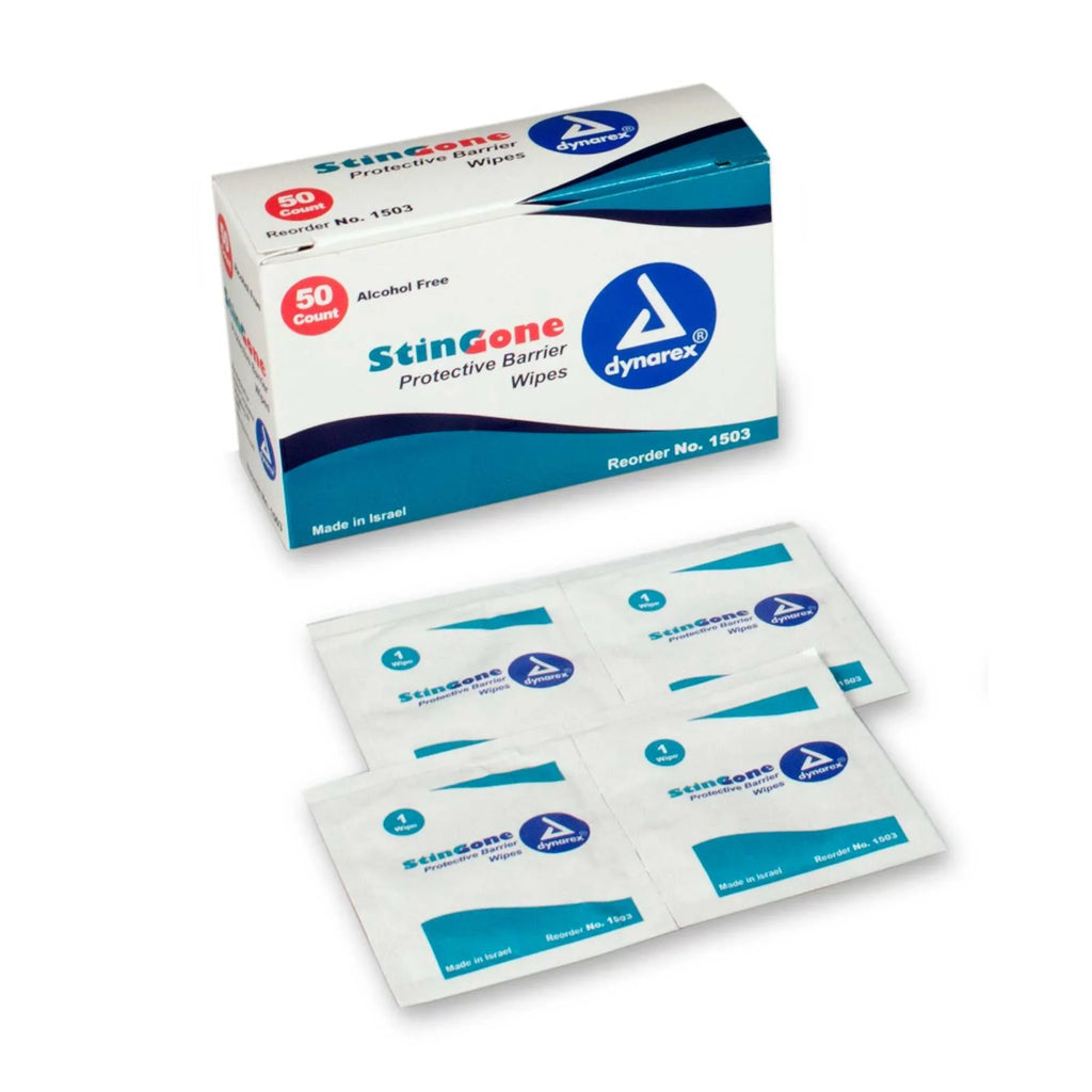 SizetinGone Sizekin Barrier Wipes Box of 50, Unscented
