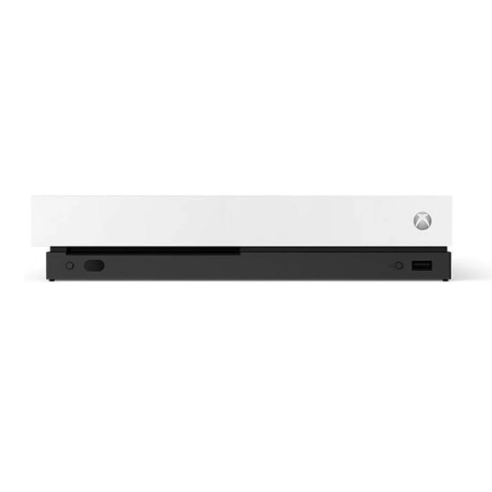 Pre-Owned Microsoft Xbox One X 1TB with 2 Controller, 4K Ultra HD Ivory with BOLT AXTION Cleaning Kit HDMI Bundle (Refurbished: Like New)