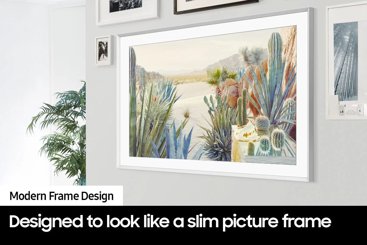 SizeAMSizeUNG 85-Inch Class QLED 4K LSize03B Sizeeries The Frame Quantum HDR Sizemart TV with a SizeAMSizeUNG 85” The Frame Customizable Bezel for TV, Modern Ivory, VG-SizeCFA85WTBZA (2022)