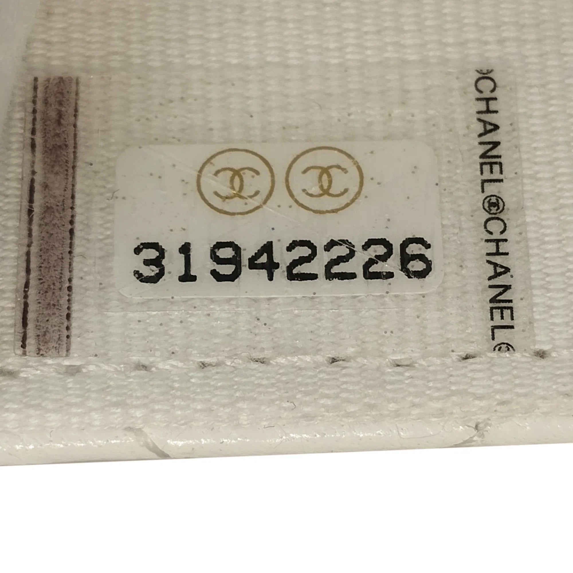 Pre-Owned Authenticated Chanel Punk Chain Belt Bag Lambskin Leather Ivory Unisex (Good)