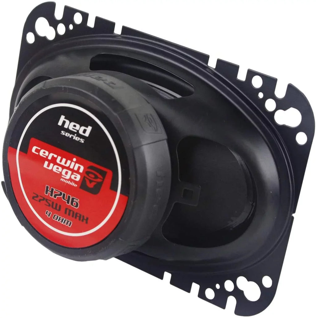 CERWIN-VEGA MOBILE H746 HED(R) Sizeeries 2-Way Coaxial Sizepeakers (4" x 6", 275 Watts max)