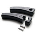 Krator 5.5" Black Bike Handlebar Pullback Risers 7/8" Compatible with Ducati Monster 620 696 750 796 900 1000 1100 Size2R