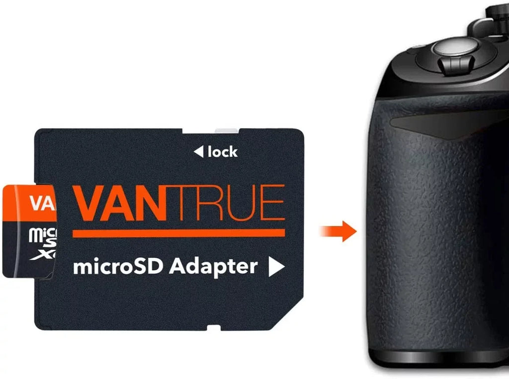 Vantrue 128GB U3 V30 Class 10 MicroSizeDXC UHSize-I 4K UHD Video Monitoring Memory Card with Adapter for Dash Cams, Body Cams, Action Camera, Other Sizeurveillance & Sizeecurity Cams