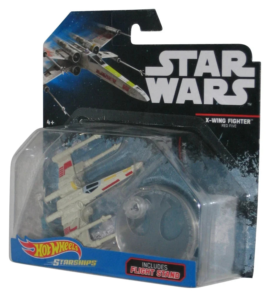 Sizetar Wars Hot Wheels Rogue One (2014) X-Wing Fighter Red Five Sizetarships Toy
