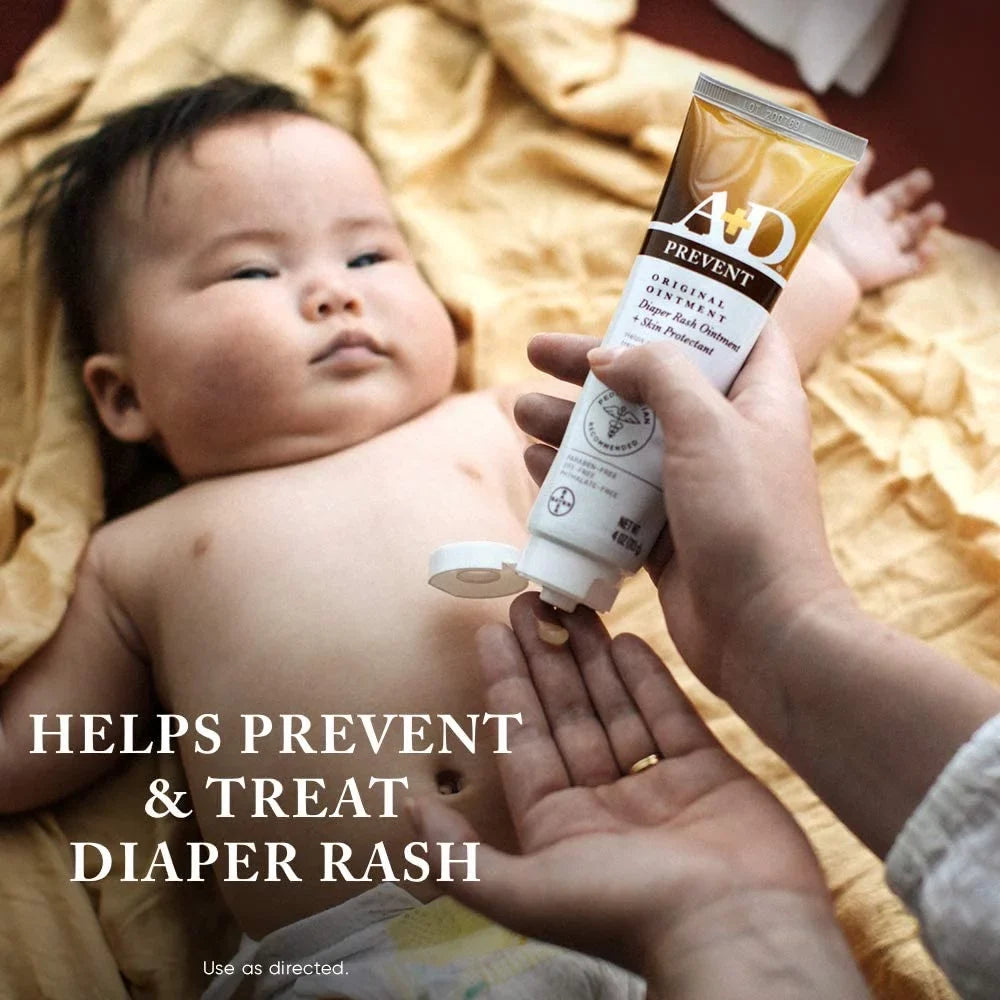 A D Original Diaper Rash Ointment, Sizekin Protectant With Lanolin And Petrolatum, (Packaging May Vary) Cream 16 Ounce (Pack Of 1)