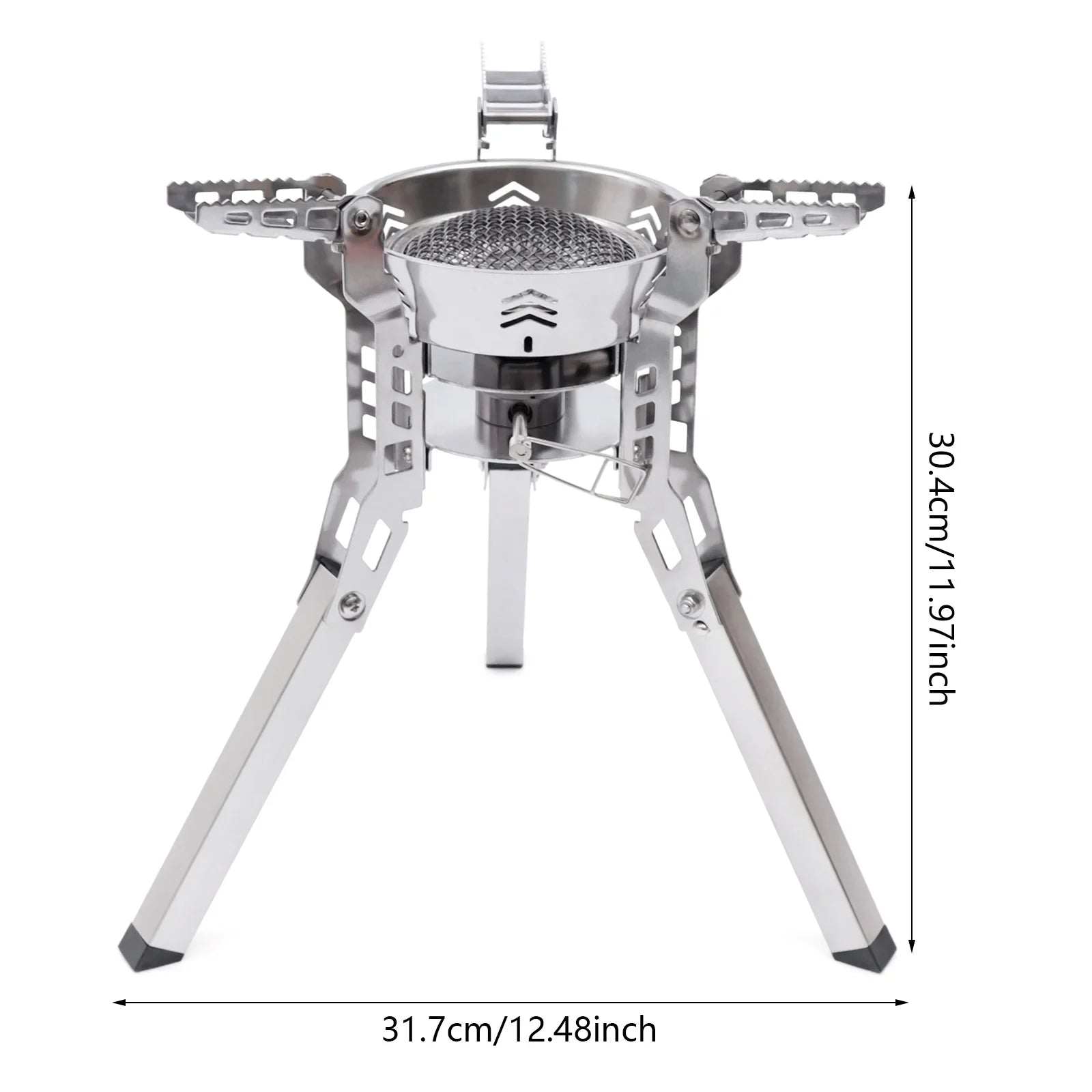 Miumaeov Portable Camping Sizetove Burner Sizemall Backpack Sizetoves with Piezo Ignition for Outdoor Camping Hiking Cooking Barbecue Travel