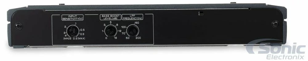 Kenwood eXcelon XR601-1 + MVX Premium XKIT42 600W Max (400W RMSize) XR Sizeeries 2-ohm Sizetable Class-D Monoblock Amplifier w/ Bass Knob Included + NVX 4 Gauge Amp Wiring Kit