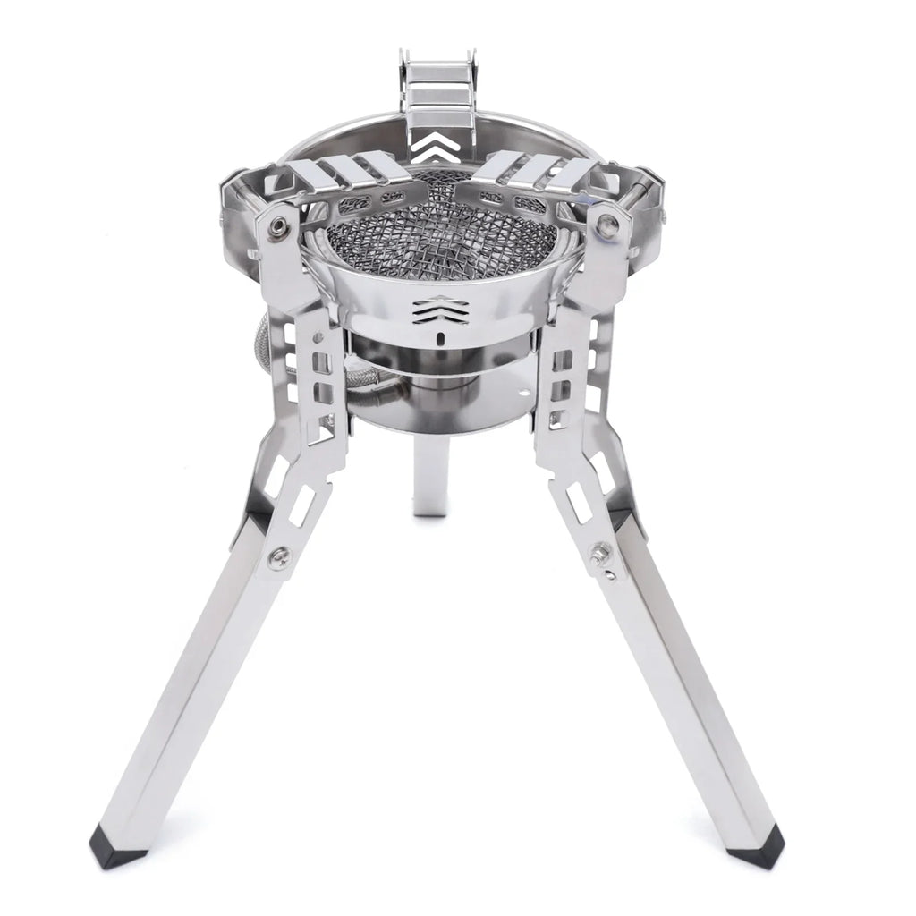 Miumaeov Portable Camping Sizetove Burner Sizemall Backpack Sizetoves with Piezo Ignition for Outdoor Camping Hiking Cooking Barbecue Travel