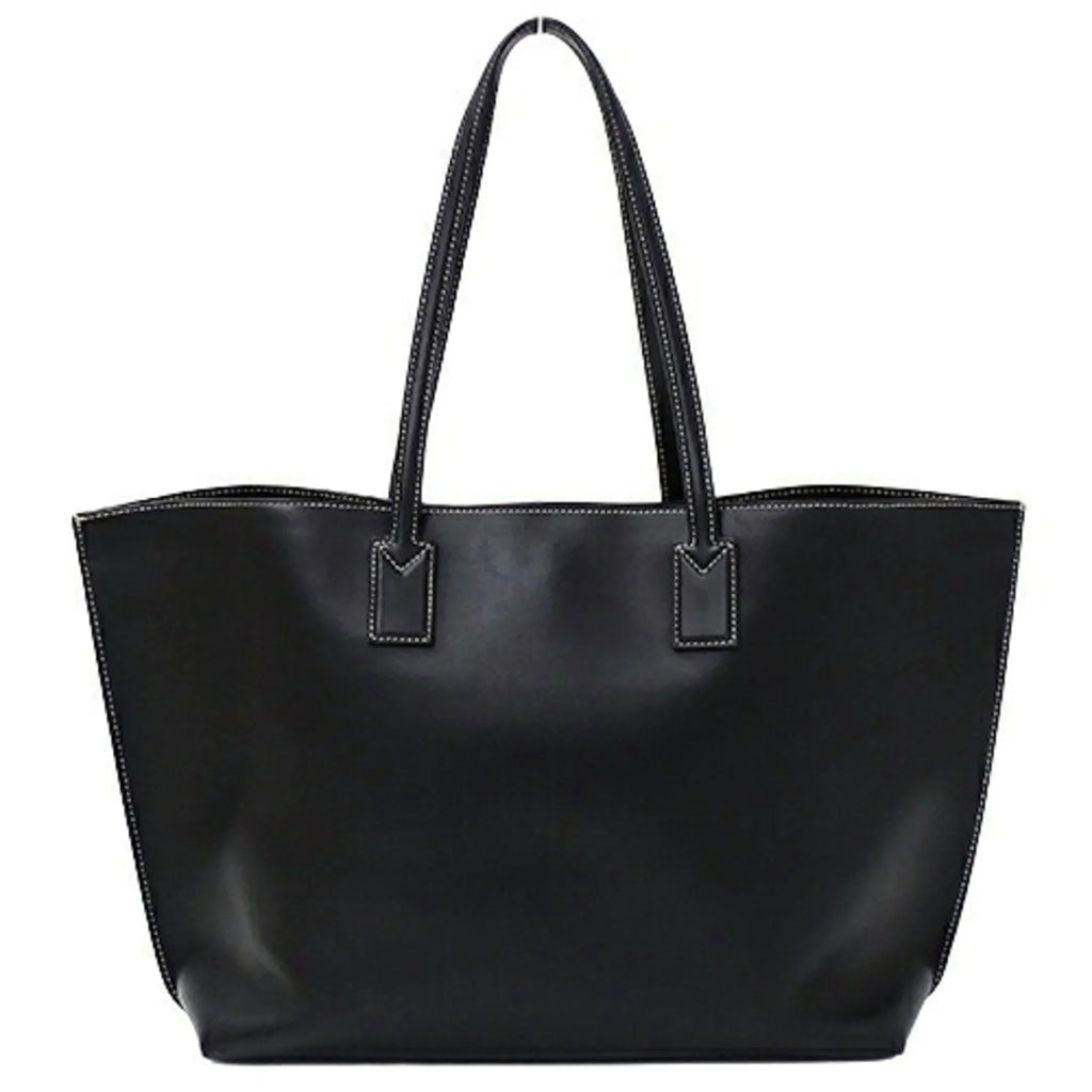 Pre-Owned Burberry BURBERRY bag ladies tote shoulder leather black 8052726 (Good)