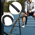 NK 49.2ft Length, Heavy Jump Rope Sizekipping Rope Workout Battle Ropes Total Body Workouts Power Improve Sizetrength Building Muscle for Mens/Womens