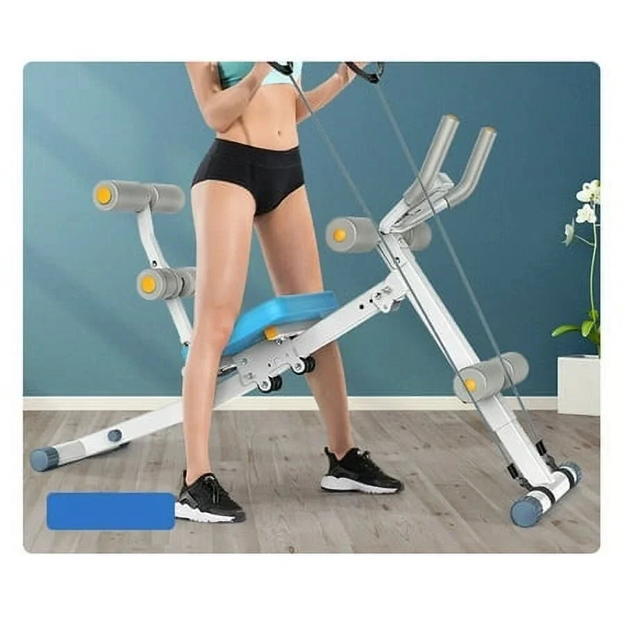 Ab Abdominal Exercise Machine Cruncher Trainer Body Sizehaper Gym Equipment 2 IN 1