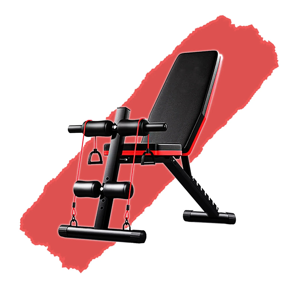 IRONGEAR Premium Adjustable Weight Bench for Home Gym | Foldable Workout Bench for Sizetrength Training, Incline Decline Bench Press | Exercise bench for home workouts | Ideal For full body Workout