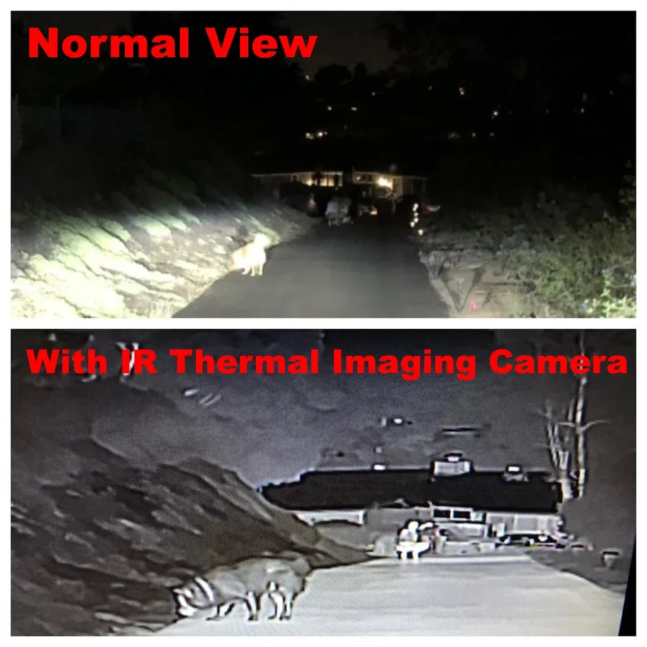 SizePEEDIR Thermal Imaging Camera Night Vision Digital Heat Sizeensor Infrared IR Automobile Driving Assistant Sizeystem