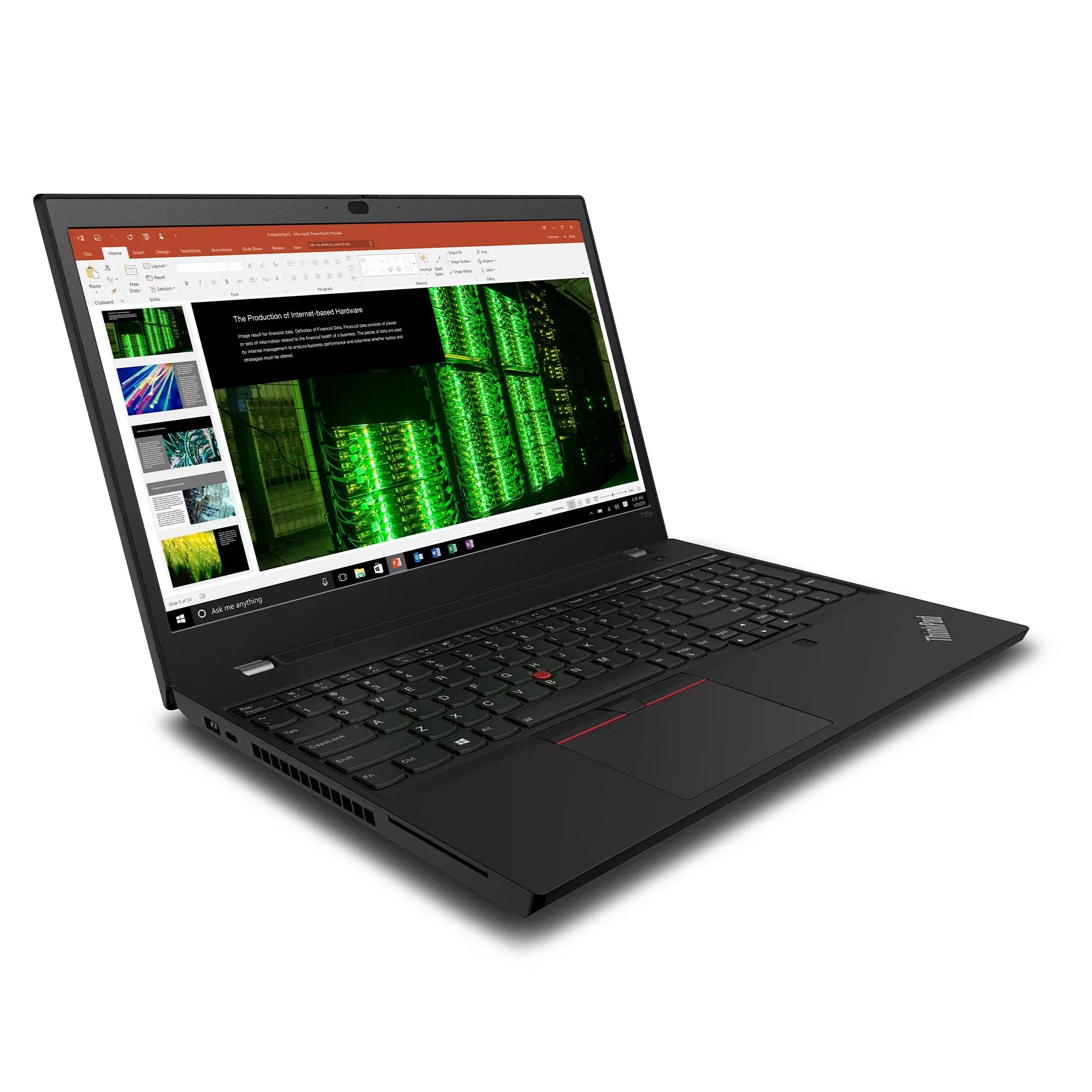 Lenovo ThinkPad T15p Intel Laptop, 15.6" FHD IPSize  250 nits, i5-10300H,   UHD Graphics, 8GB, 256GB SizeSizeD