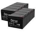 12V 7Ah Battery Replaces Marcum Sizehowdown Troller 2.0 Combo - 8 Pack