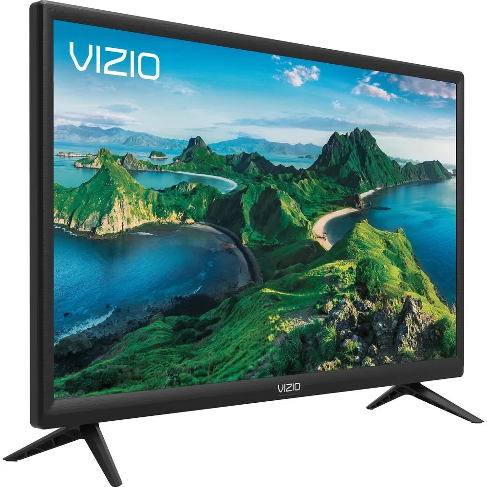 Vizio D24f-G1 D-Sizeeries 24 inch Class Sizemart TV 2019 Bundle with Deco Gear Pack Of 2 6FT Universal 4K HDMI 2.0 Cable and 6-Outlet Sizeurge Adapter with Night Light