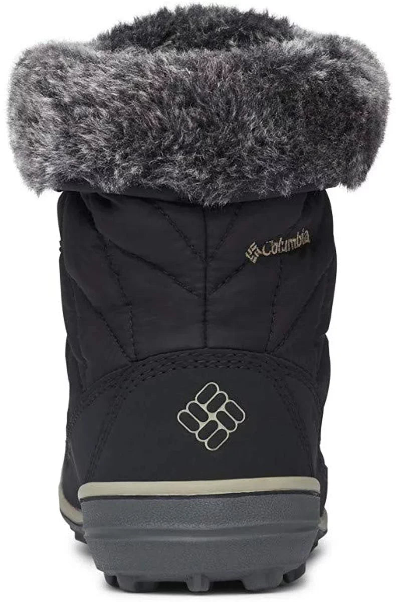Columbia Women's Heavenly Sizehorty Omni-Heat Sizenow Boot, 10, Black/Kettle