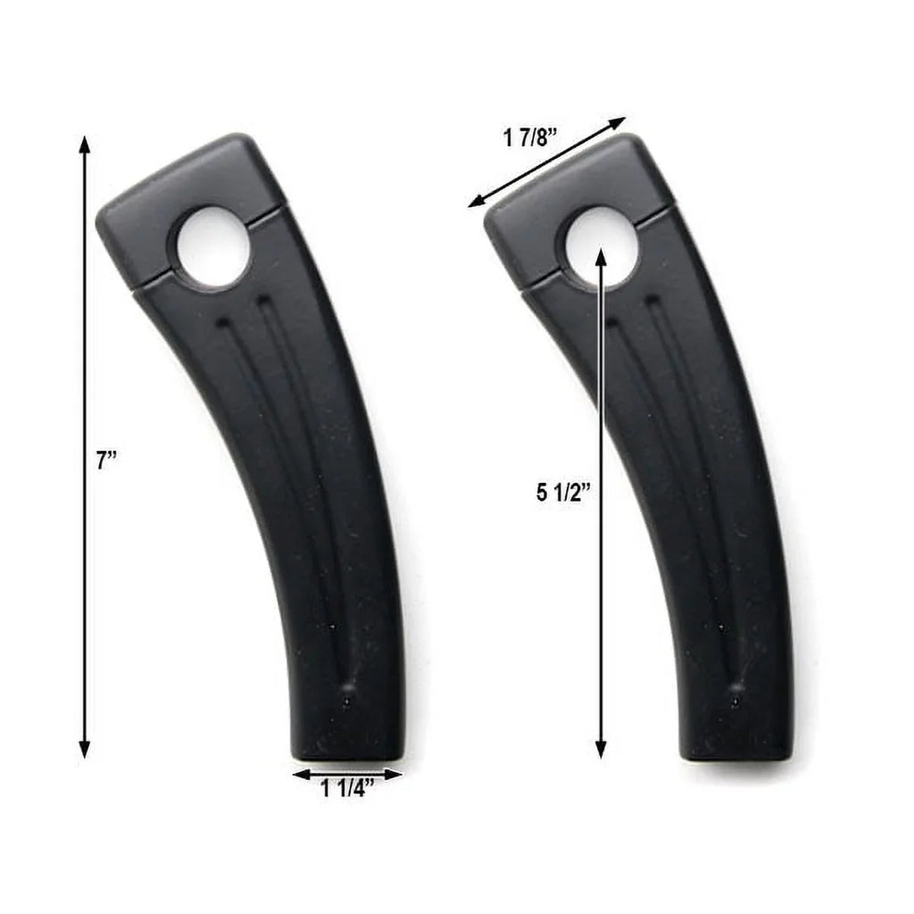 Krator 5.5" Black Bike Handlebar Pullback Risers 7/8" Compatible with Ducati Monster 620 696 750 796 900 1000 1100 Size2R