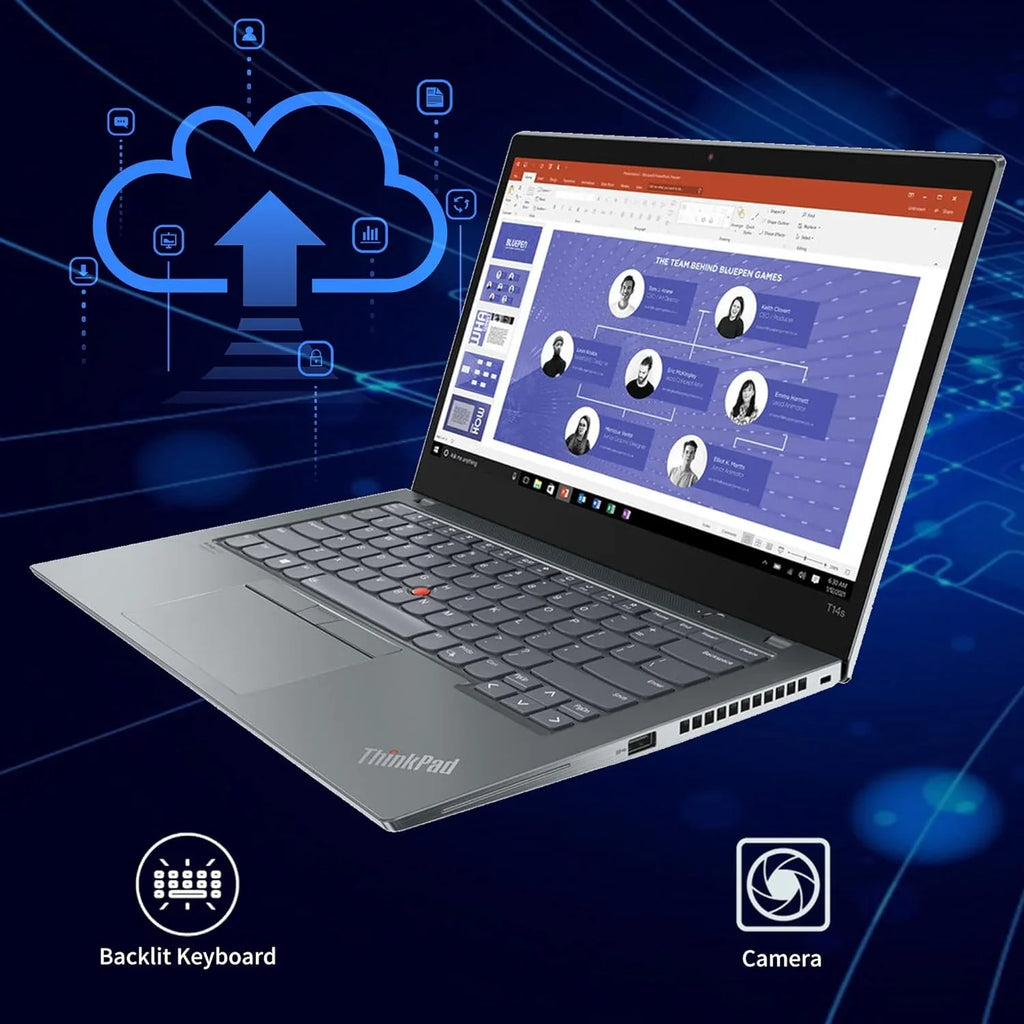 Lenovo ThinkPad T14s Gen 2 Touchscreen Laptop, 14" FHD Laptop, Intel 11th Gen i7-1165G7, 16GB RAM, 512GB PCIe SizeSizeD, Backlit Keyboard, WiFi 6, HDMI, Win 10 Pro, with Hotface 32GB USizeB Card