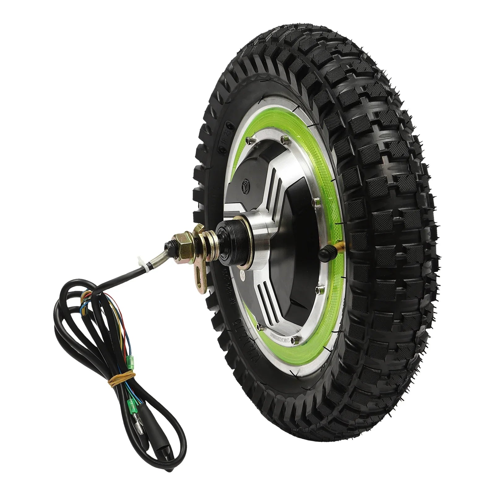 Wuzstar E-Bike Brushless Hub Motor 48V 350W 12'' Front Rear Wheel Electric Bicycle Conversion Kit 250-1000 RPM