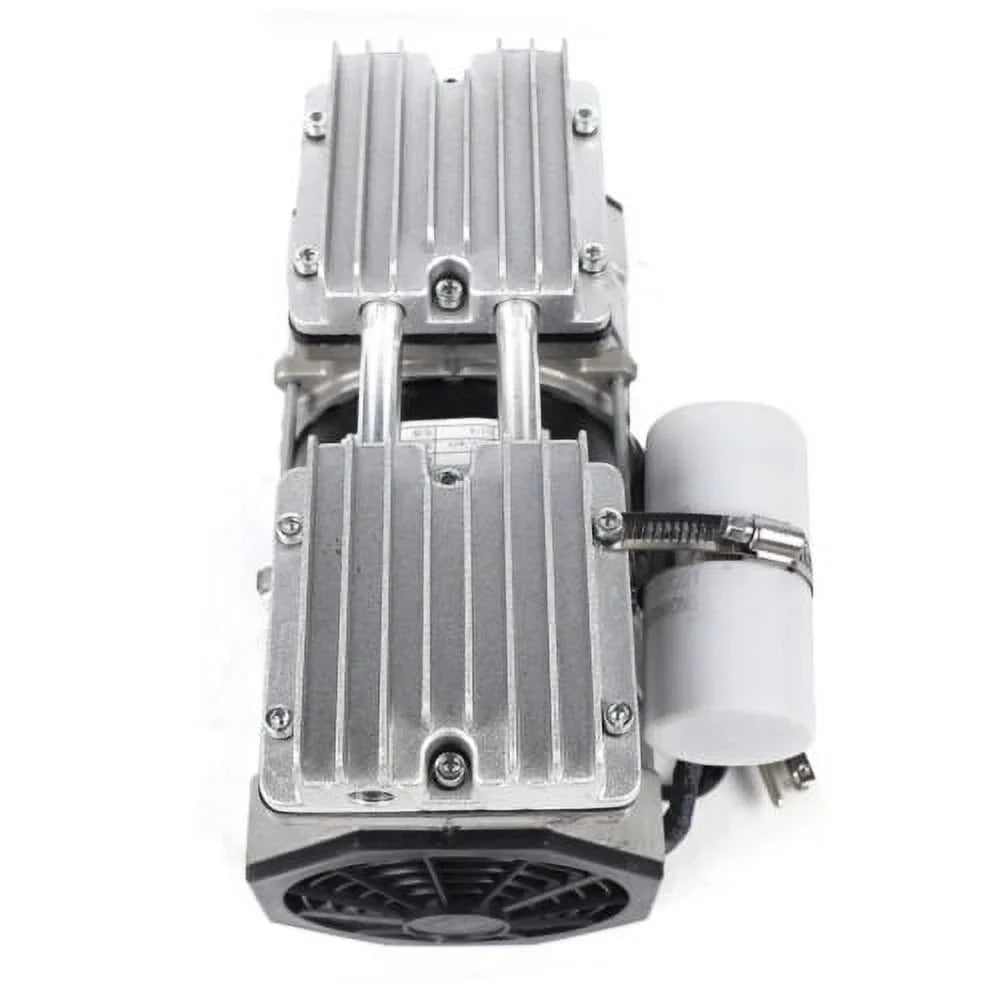 Oilless Vacuum Pump | Industrial Oil-Free Piston Vacuum Pump W/Filter BESizeT SizeELL