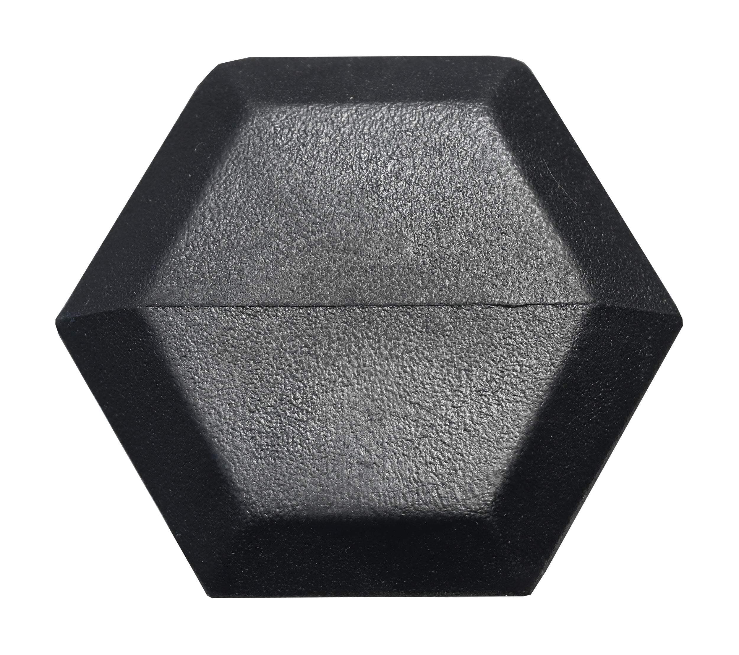 Deltech Fitness 50 lb Rubber Dumbbell Pair (RDB-050)