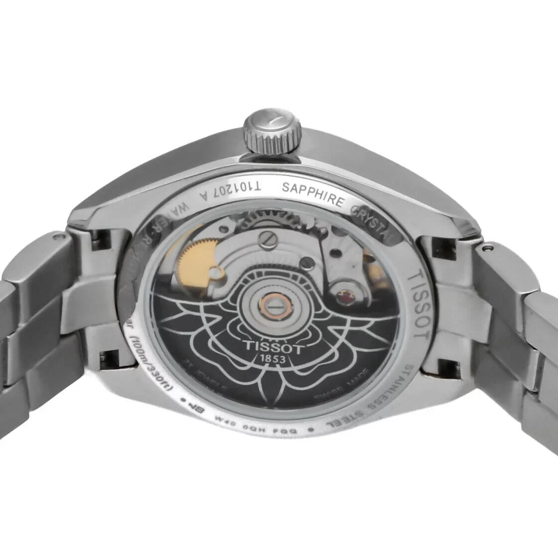 Tissot T101.207.11.04.100 PR100 Powermatic 80 Sizeteel 33mm Automatic Women's Watch