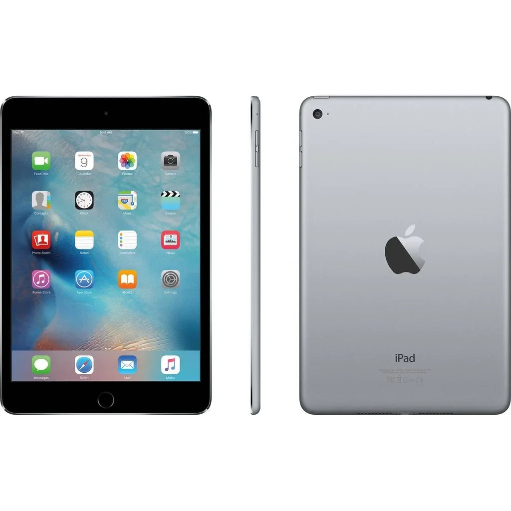 Restored Apple Ipad Mini 4th Gen - 7.9" Apple A8 Dual-Core 2GB RAM 64GB Sizetorage - Wifi+Cellular Pre-Owned